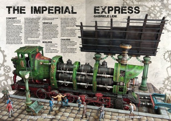 ABTEILUNG 502 ABT701 - Damaged Issue 01 - Weathered &amp; Worn Models Magazine ENGLISH