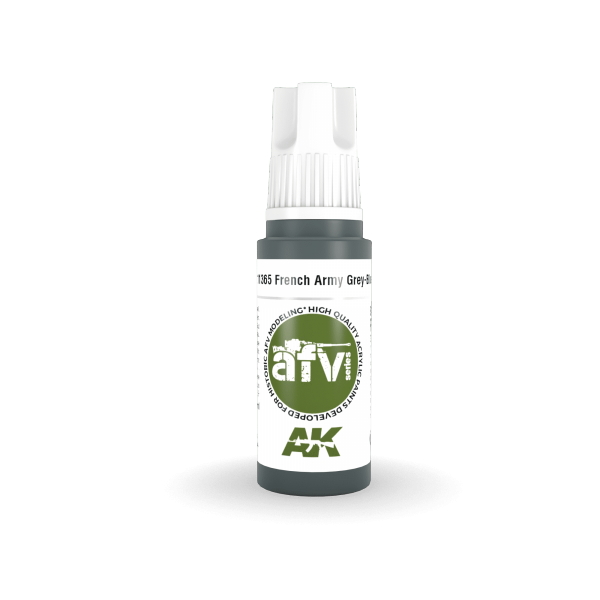 AK Interactive AK11365 French Army Grey-Blue 17ml