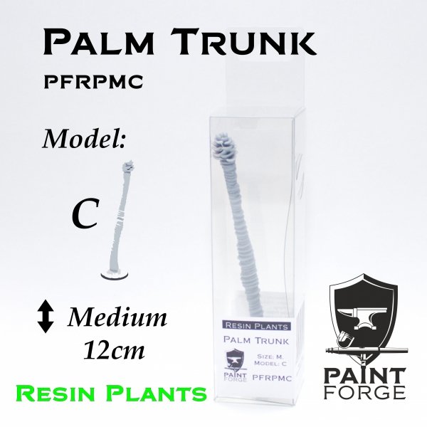 Paint Forge PFRPMC Resin Plants PALM TRUNK C size M