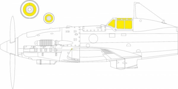 Eduard BIG33158 MC.202 ITALERI 1/32 