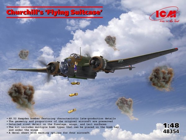 ICM 48354 Churchill's "Flying Suitcase" 1/48