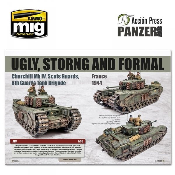 AMMO of Mig Jimenez 60 Panzer Aces Armor Modelling Magazine 60 - poradnik dla modelarzy