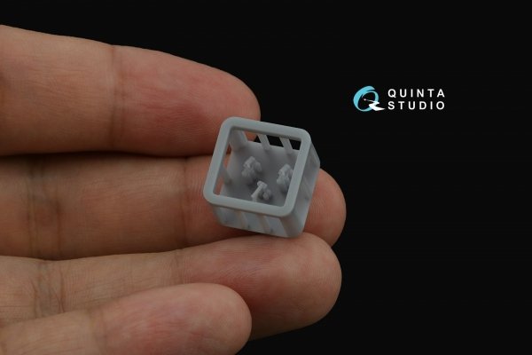 Quinta Studio QD+72183 Su-27 3D-Printed &amp; coloured Interior on decal paper (Trumpeter) (with 3D-printed resin part) 1/72