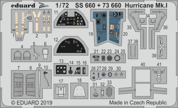 Eduard 73660 Hurricane Mk. I 1/72 AIRFIX