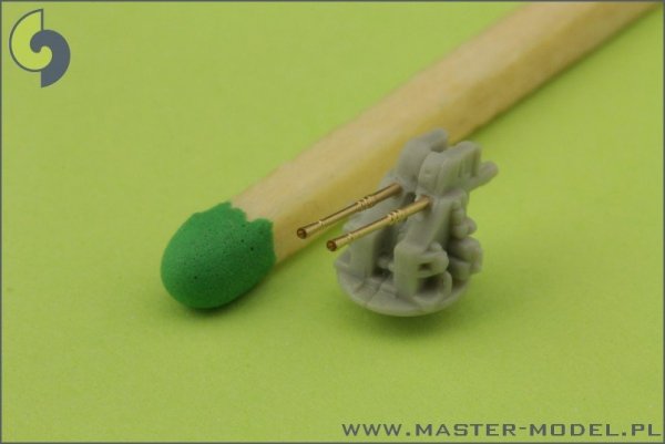 Master SM-350-065 Italian AA gun barrels 37mm/54 (1.5in) Breda (20pcs)