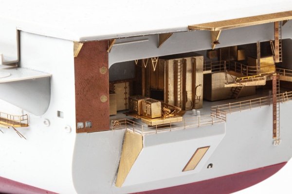 Eduard 53298 USS Nimitz CVN-68 part 4 Trumpeter 1/350