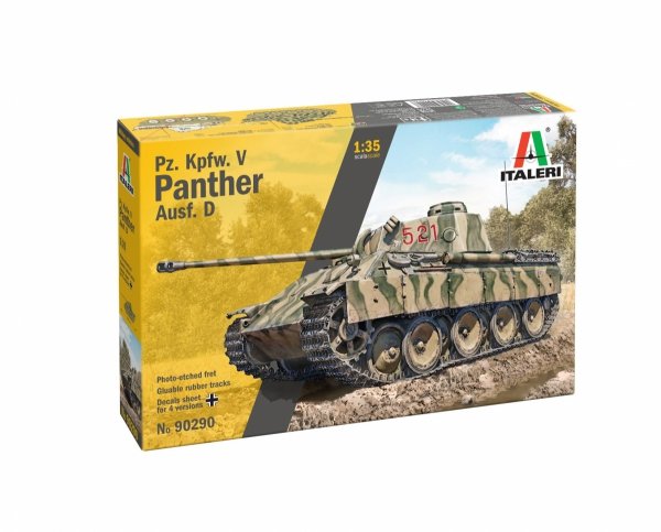 Italeri 90290 Pz. Kpfw. V Panther Ausf. D 1/35
