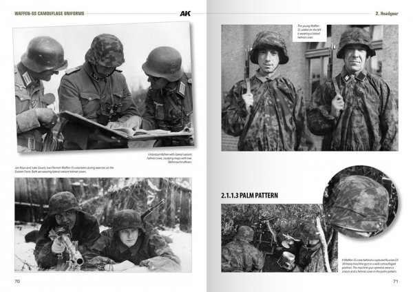 AK Interactive AK130008 WAFFEN-SS CAMOUFLAGE UNIFORMS BY WERNER PALINCKX ( English )