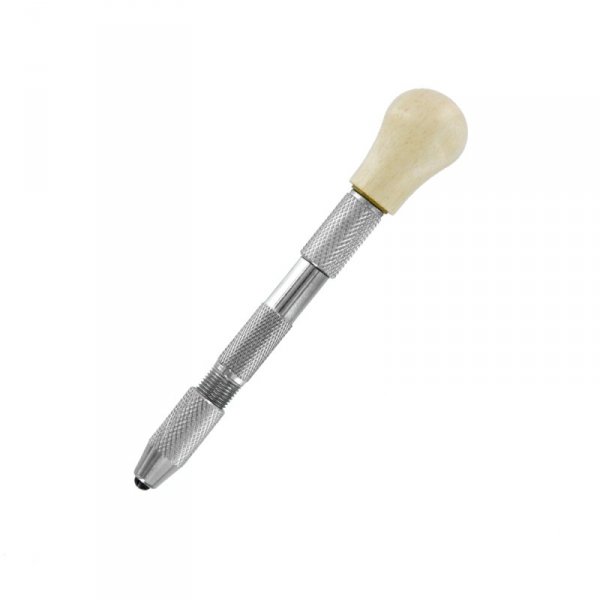 Modelcraft PPV2238 Pin Vice - Double Ended With Wood Swivel Top (0 - 2.9mm)