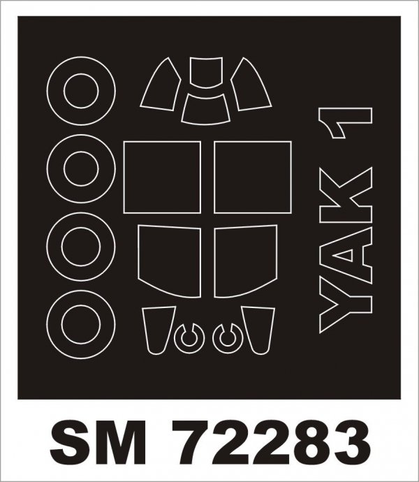 Montex SM72283 YAK-1 BRENGUN 1/72