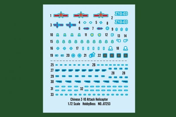 Hobby Boss 87253 Chinese Z-10 (1:72)