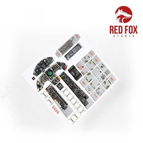 Red Fox Studio QS-32124 F-104S Starfighter (for Italeri kit) 1/32