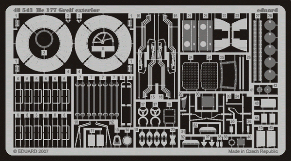 Eduard BIG4881 He 177 GREIF 1/48 CMK / MPM