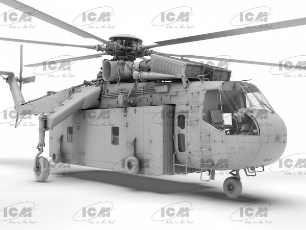 ICM 53057 CH-54A Tarhe with Universal Military Pod 1/35