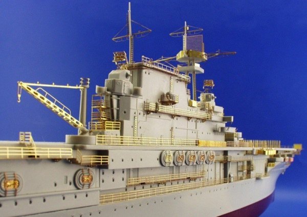 Eduard 53007 US Aircraft Carrier Hornet railings 1/350 Trumpeter