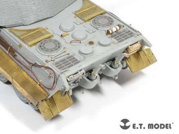 E.T. Model E35-102 WWII German KING TIGER （Henschel Turret）(For DRAGON Kit) (1:35)