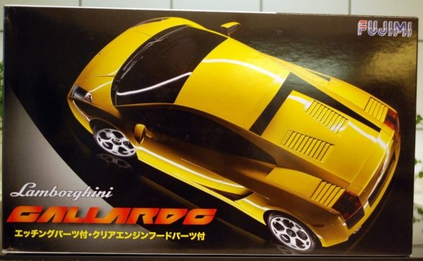 Fujimi 123790 Lamborghini Gallardo Deluxe with Etched parts 1/24
