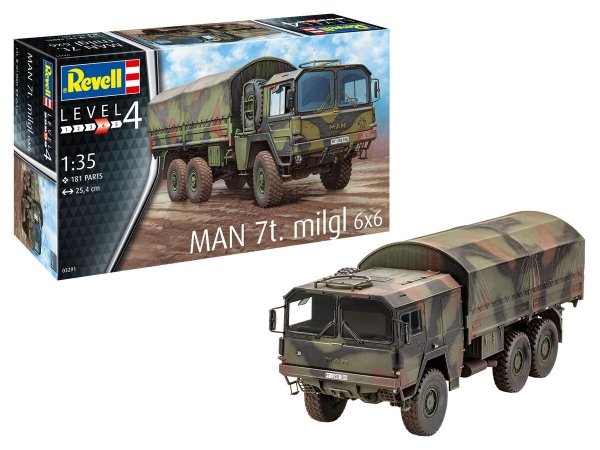 Revell 03291 MAN 7t. milgl 6x6 1/35