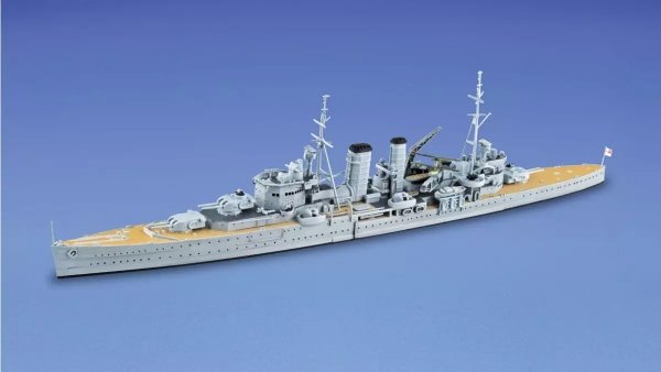 Water Line Series No. 807 British Heavy Cruiser HMS Exeter