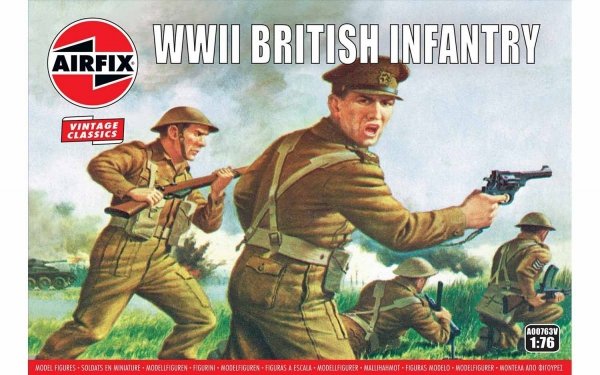 Airfix 00763V WWII British Infantry 1/76