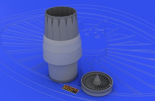 Eduard 648004 F-16CJ Block 52 engine 1/48 (Tamiya)