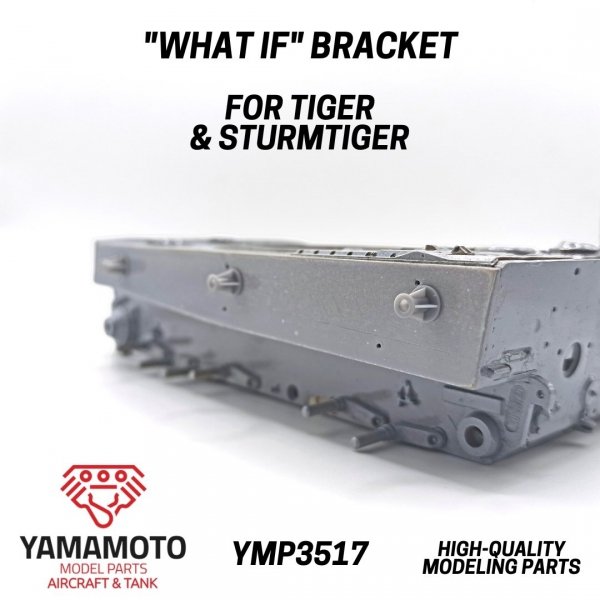 Yamamoto YMP3517 &quot;What If&quot; Bracket for Tiger &amp; Sturmtiger 1/35