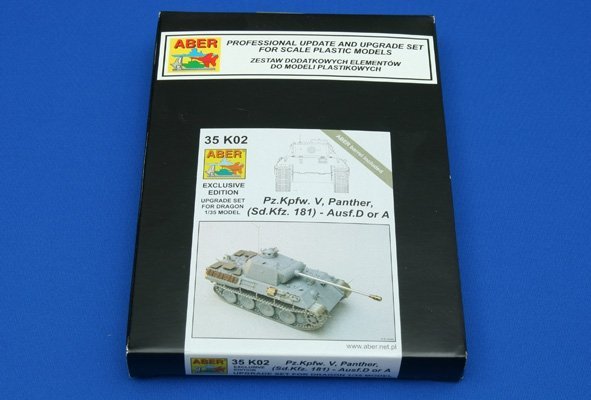 Aber 35K02 German medium tank Pz. Kpfw. V, Panther, Ausf. D or Ausf. A (Sd. Kfz. 171) (1:35)