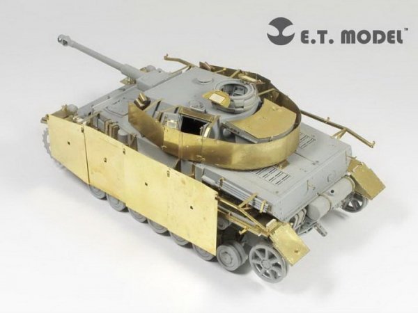 E.T. Model E35-086 WWII German Pz.Kpfw.IV Ausf.G Apr-May 1943 Production Schurzen (For DRAGON Smart Kit) (1:35)