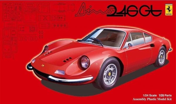 Fujimi 126234 FERRARI Dino 246GT (1:24)