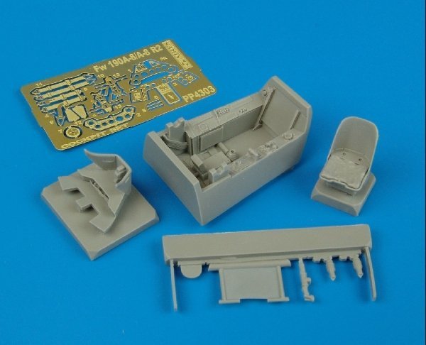 Aires 4303 Fw 190A-8/A-8 R2 cockpit set 1/48 Tamiya