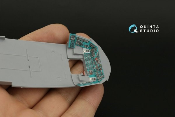 Quinta Studio QDS-48339 Mi-8MT 3D-Printed &amp; coloured Interior on decal paper (Zvezda) (Small version) 1/48