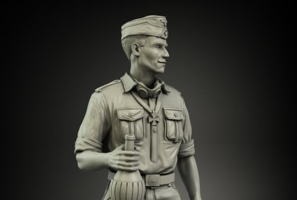 Panzer Art FI35-084 DAK tankers RK award ceremony No.1  1/35