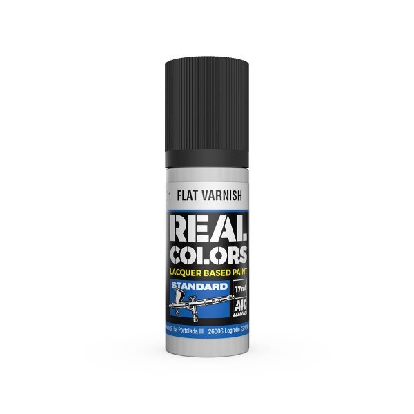 AK Interactive RC801 Flat Varnish 17 ml
