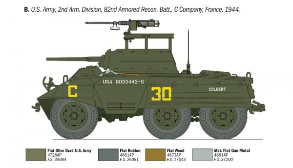 Italeri 6364 M8 Greyhound 1/35