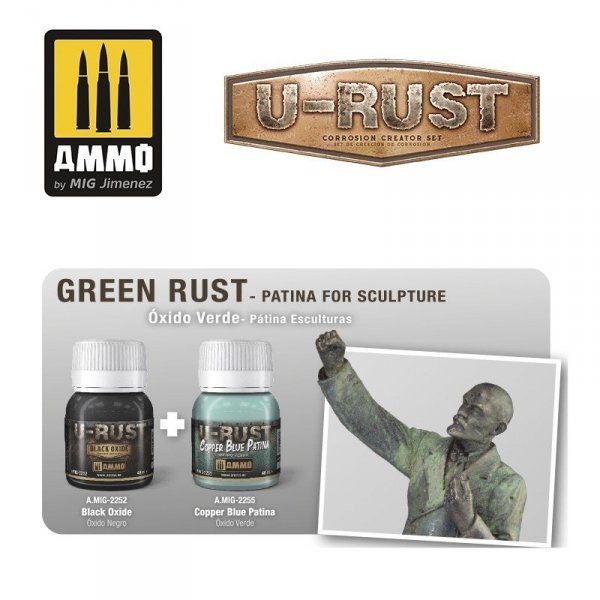 Ammo of Mig 2252 U-RUST BLACK OXIDE (40ml)