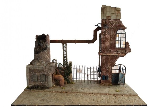RT-Diorama 35304 Diorama-Base: &quot;Grudinin Mill Stalingrad&quot; 1/35
