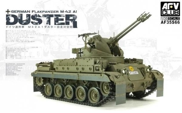 AFV Club 35S66 German Flakpanzer M-42 A1 Duster (1:35)