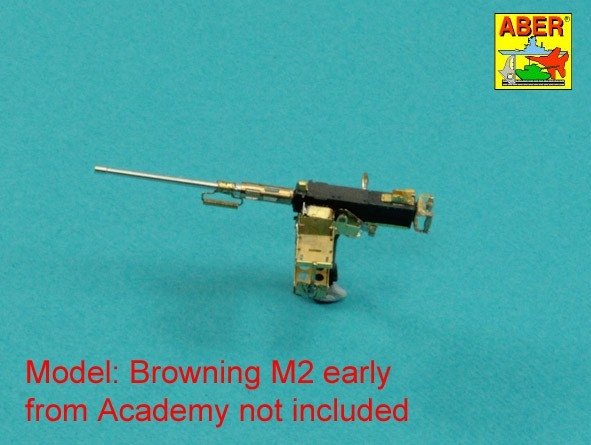Aber 35L-091 Early barrel to U.S. cal .50 (12,7mm) heavy machine gun Browning M2 HB 1/35