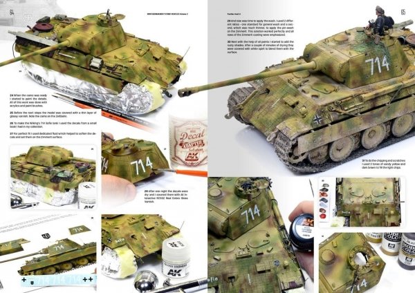 AK Interactive 516 WWII GERMAN MOST ICONIC SS VEHICLES. VOLUME 2