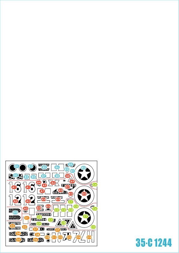 Star Decals 35-C1244 British Sherman Firefly 1/35