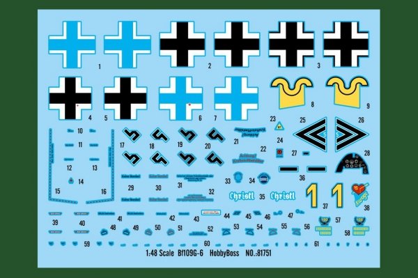 Hobby Boss 81751 Bf109G-6 81751 1/48