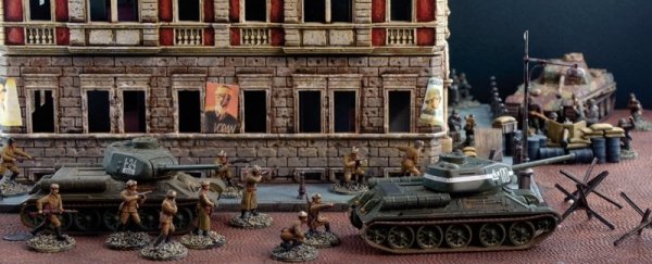 Italeri 6112 BATTLE of BERLIN Diorama Set (1:72)