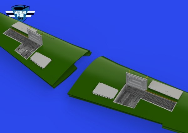 Eduard 648997 P-51B / C gun bays PRINT EDUARD 1/48
