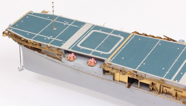 Pontos 27010fn 1/200 USS CV-6 Enterprise 1942 Detail Up Set (Teak Tone wooden deck) 1/200