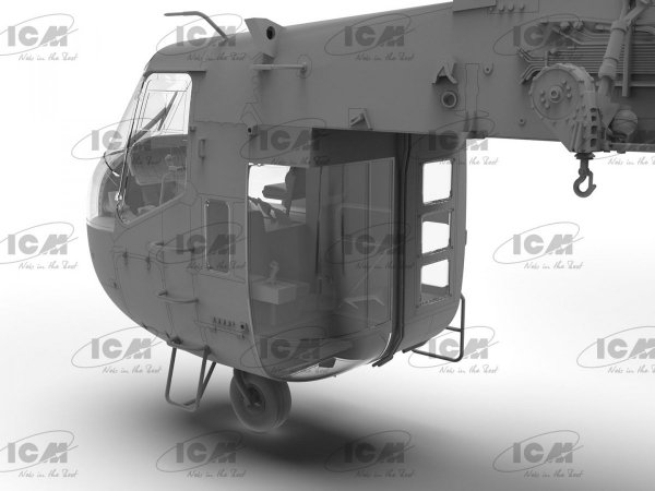 ICM 53054 Sikorsky CH-54A Tarhe US heavy helicopter 1/35