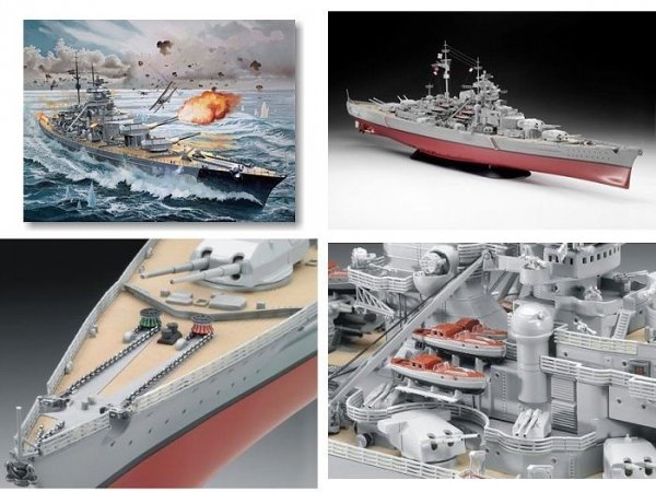 Revell 05040 Battleship Bismarck (1:350)