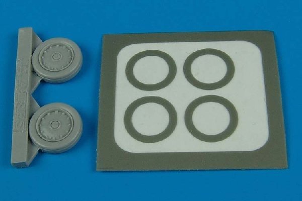 Aires 7242 A-4 Skyhawk wheels late paint masks 1/72 Other