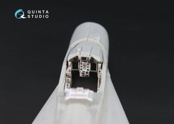 Quinta Studio QD72003 MiG-29 SMT 3D-Printed &amp; coloured Interior on decal paper (for 7309 Zvezda kit)1/72