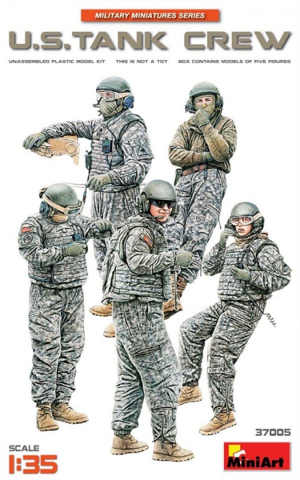 MiniArt 37005 Modern U.S. Tank Crew 1/35