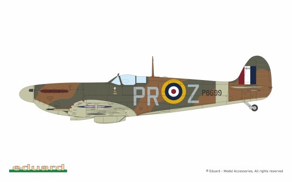 Eduard 70205 Supermarine Spitfire Mk.Vb Early ProfiPack Edition 1/72